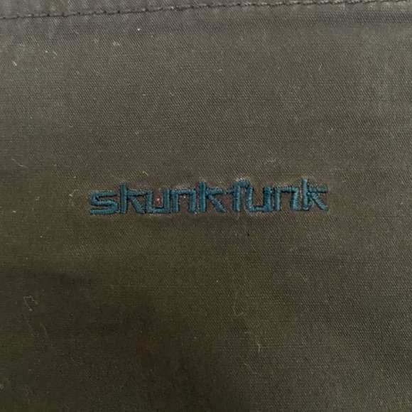 Skunkfunk Green Wrap Cotton Skirt sz 3 - Picture 4 of 6